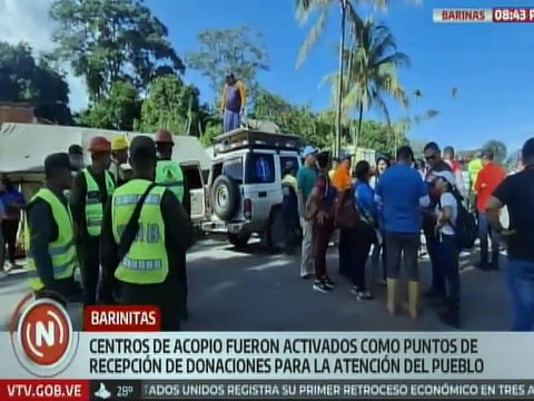 Organismos de seguridad continúan atendiendo las afectaciones por lluvia en Barinas
