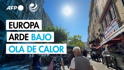 Ola de calor extremo azota el sur de Europa con 40 °C