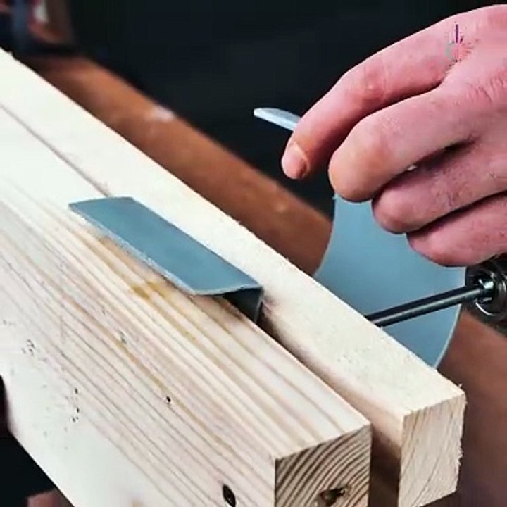 DIY hidden tool drawer using pipe🛠️