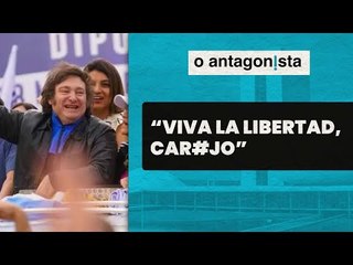 Milei dá seu grito de “viva la libertad, carajo” no seu encerramento de campanha em Buenos Aires