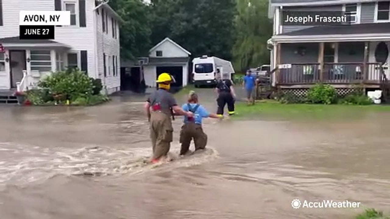 Flash flooding wreaks havoc up and down the East Coast