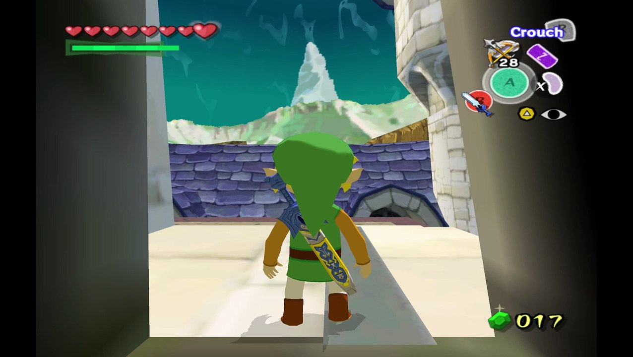 Wind Waker. Actors on side of Hyrule Map test P4