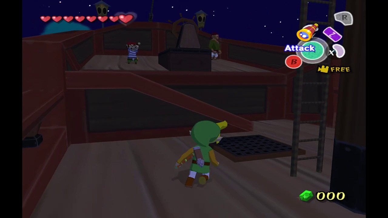 Wind Waker. Adding Throck actor in FF1 on Pirate Ship test
