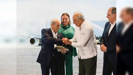 Conmemoran primer aniversario  ruta aérea directa Santiago–Madrid