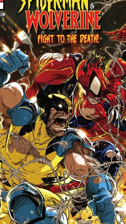 Le combat le plus violent entre Spider-Man & Wolverine