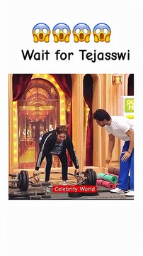 Wait For Tejasswi😱🔥- Tejasswi the Powerlifter💪- Karan and Tejasswi - #tejaswiprakash #tejran