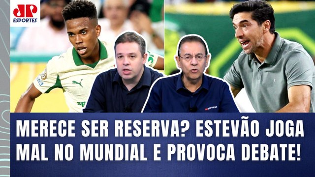 ISSO DEU POLÊMICA! Mas EU TENHO CERTEZA que o Estevão... OLHA esse DEBATE! | Palmeiras x Botafogo