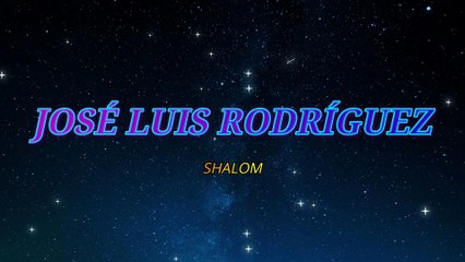 José Luis Rodríguez - Shalom (KARAOKE)