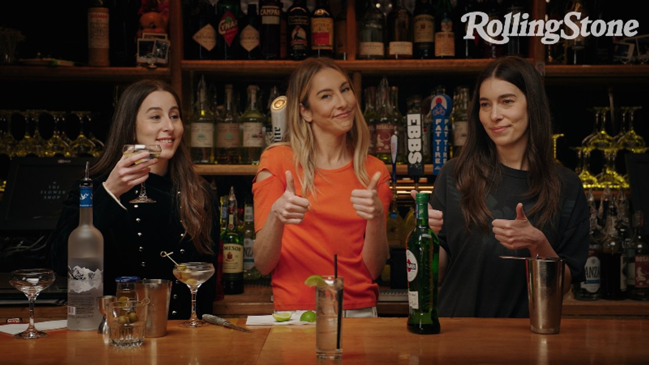 HAIM Make Their Favorite Drinks, Tell All About Their New Album 'I Quit'