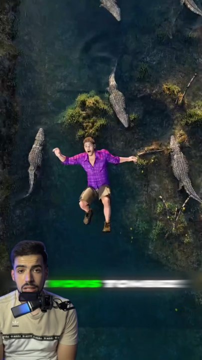 Alligator vs humain