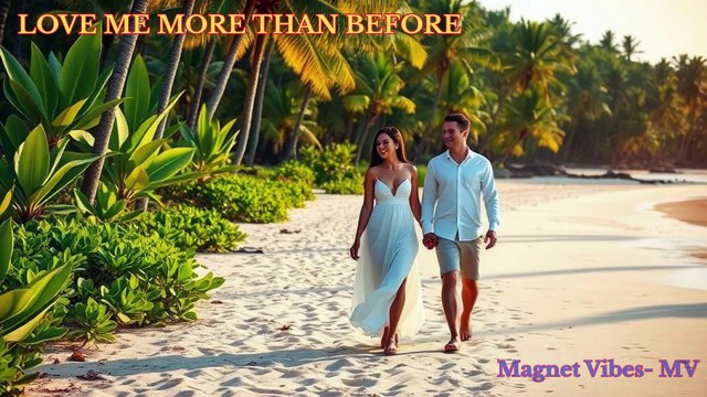 Love me more than before│Beach Love Music│Couple on Beach Love│Sandy Beach Music