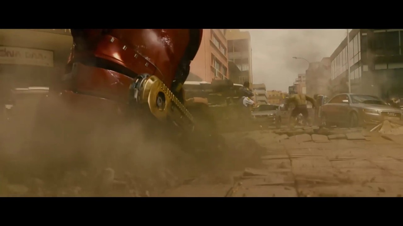 Hulk vs HulkBuster - Fight Scene - Avengers Age of Ultron (2015)