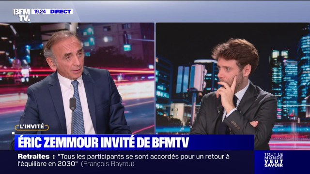 Frappes américaines sur l'Iran: Je pense qu'il a fait exactement ce qu'il fallait faire , estime Eric Zemmour au sujet de Donald Trump