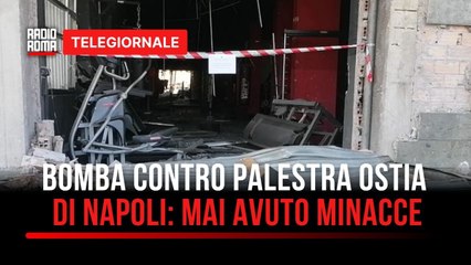 Ostia, bomba carta davanti alla palestra. Gianni Di Napoli: "Mai avuto minacce" (VIDEO)