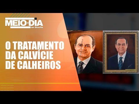 Senado refaz quadros danificados em 8 de janeiro e Renan Calheiros ganha mais cabelo em pintura