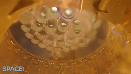 SpaceX Starship Blast Off From Beneath In Launch Mount View