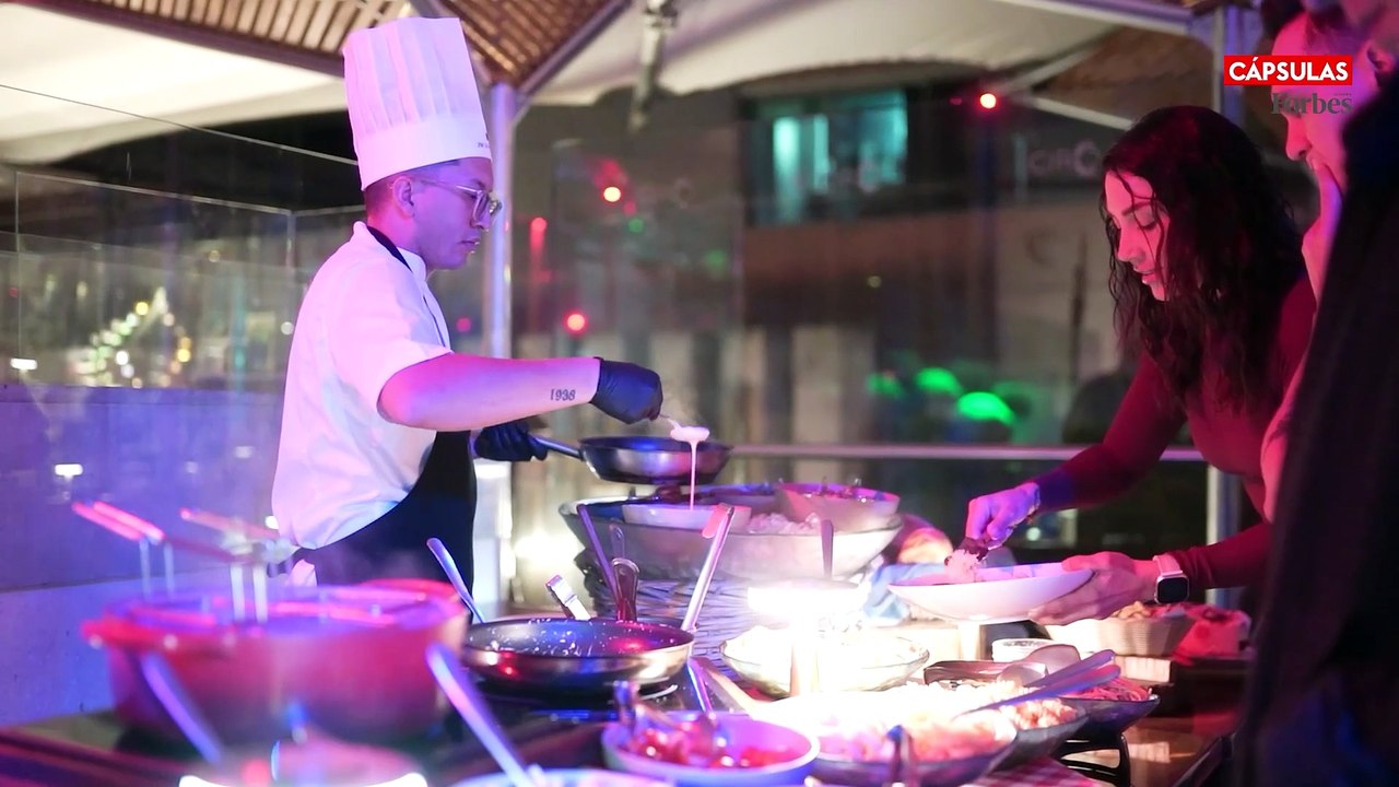 Así se vive la experiencia Melange en el restaurante Circo, donde se unen arte, música y gastronomía