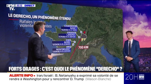 Orages violents: c'est quoi le dérécho , ce phénomène météorologique qui a soufflé sur la France métropolitaine ?