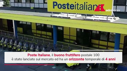 Poste italiane, al via il nuovo buono fruttifero 100