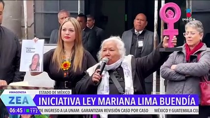 Presentan la iniciativa Mariana Lima Buendía en el Estado de México