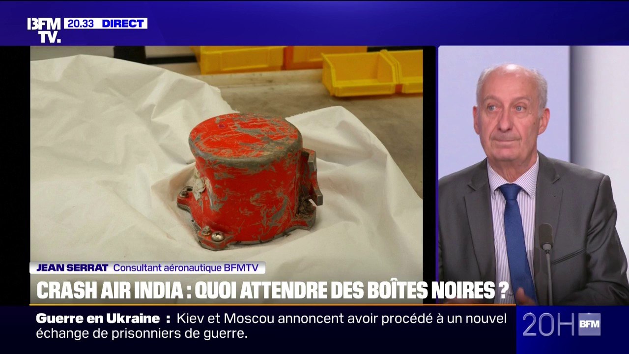 LE DOSSIER DU 20H - Crash Air India: quoi attendre des boîtes noires ?