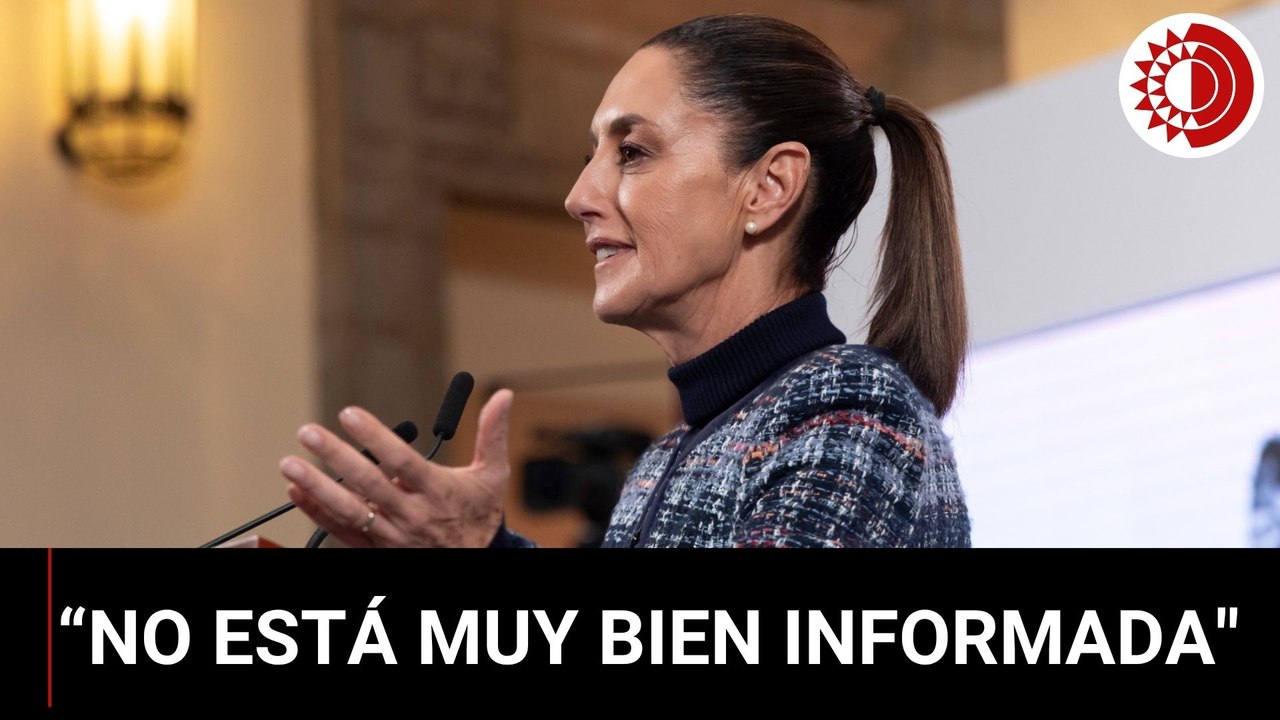 Rechaza Sheinbaum calificativos de Fiscal Bondi sobre México