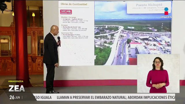 Programa Nacional de Infraestructura Carretera ha creado 52 mil 762 empleos directos e indirectos