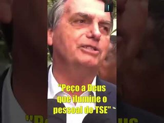 Jair Bolsonaro comenta o processo que pode deixá-lo inelegível #shorts