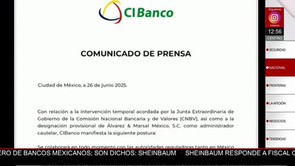 CIBanco se pronuncia sobre acusación de EU de lavado de dinero