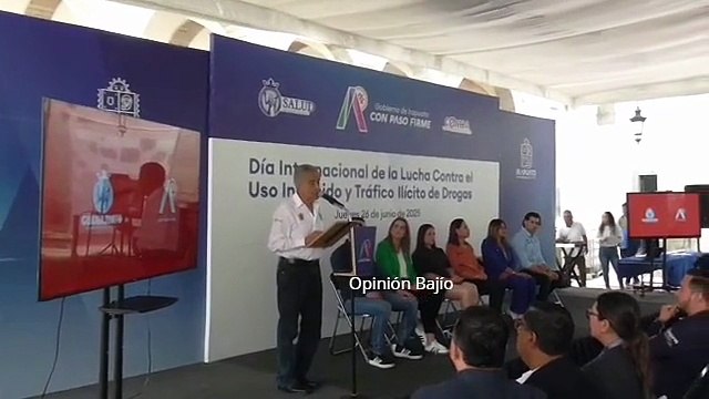 Alarmante consumo de drogas en menores de edad, admiten en conmemoración de lucha contra drogas