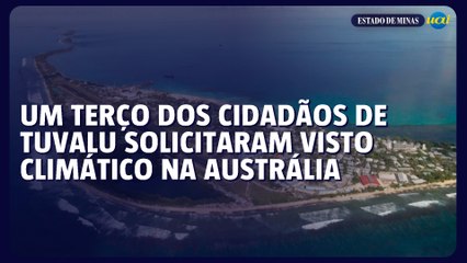 Quase um terço dos cidadãos de Tuvalu solicitaram visto climático para morar na Austrália
