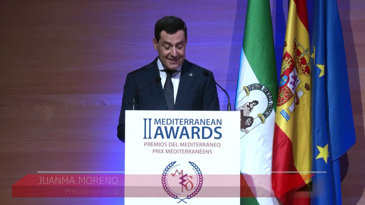 Juanma Moreno afirma que Andalucía es "una región mediterránea de referencia"