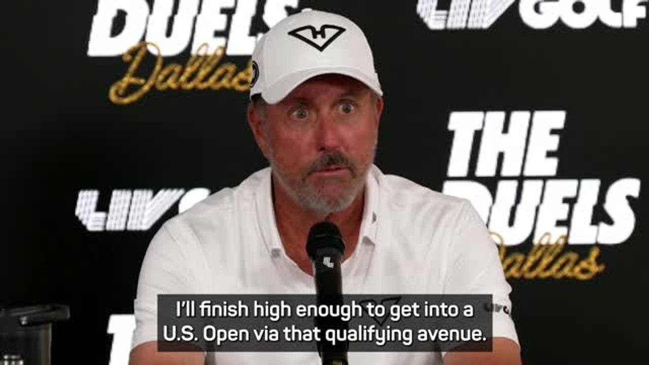 Mickelson reveals whether he'll play in the U.S. Open again