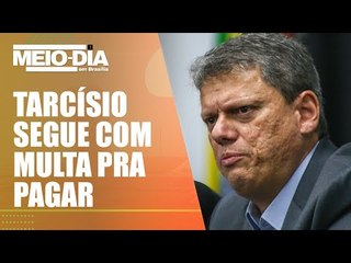 TSE mantém multa contra Tarcísio de Freitas por propaganda antecipada