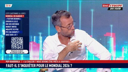 Chaleur : Faut-il s'inquiéter pour le Mondial 2026 ?  - L'Équipe du Soir - extrait