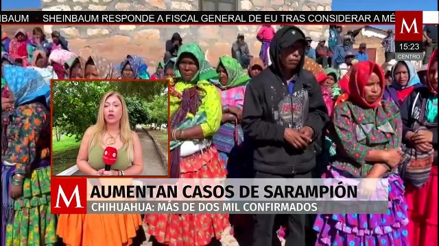 Aumentan casos de sarampión en Chihuahua