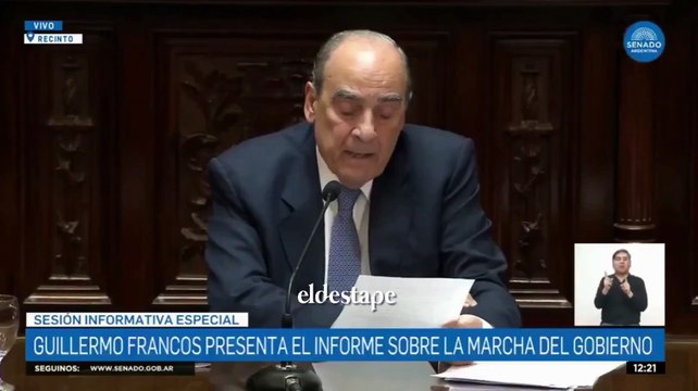 El terrible fallido de Guillermo Francos sobre el Gobierno de Milei