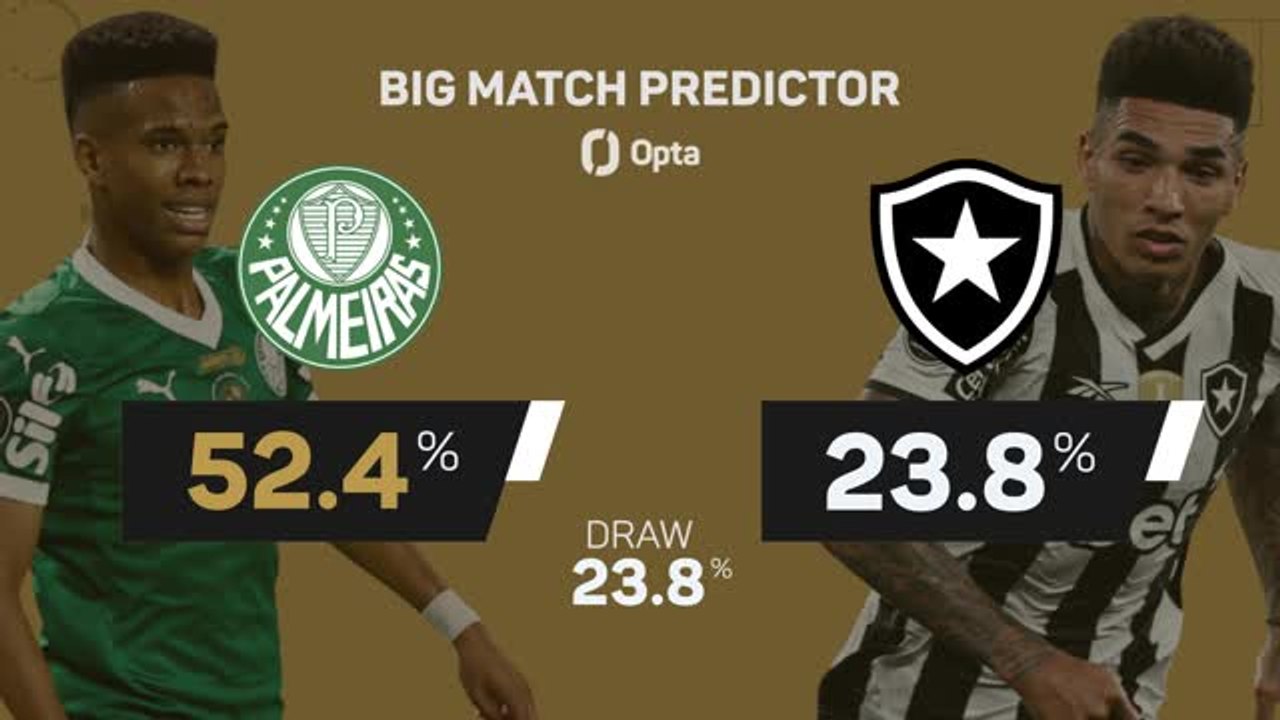 Palmeiras v Botafogo - Big Match Predictor