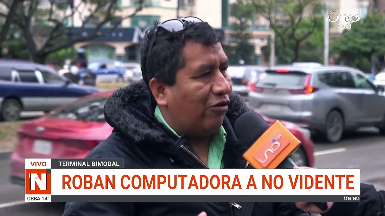 mochila robada a vidente