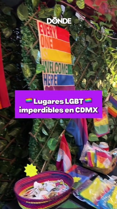 Lugares LGBT+ que debes conocer en CDMX