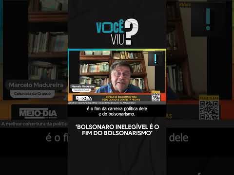É o fim da carreira política dele , diz Marcelo Madureira sobre Bolsonaro inelegível #shorts