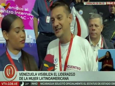 Caracas | Dirigentes sindicales participaron en el III Encuentro Internacional de Mujeres de la Futac