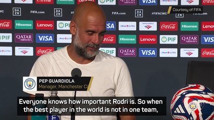 Manchester City praise Rodri on his return from injury hell