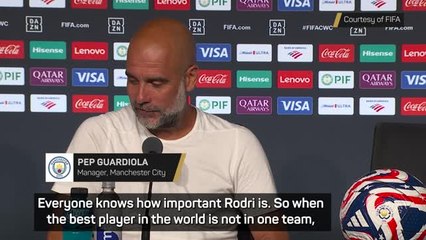 Manchester City praise Rodri on his return from injury hell