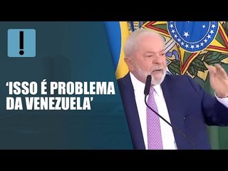 Lula não quer se envolver nos problemas de outros países