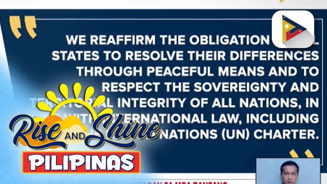 Foreign Ministers ng ASEAN countries, nanawagan sa mga bansang may hidwaan sa Middle East na igalang ang tigil-putukan