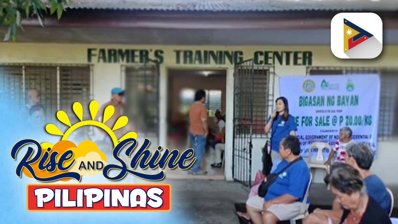 P20/kg na bigas, ibinebenta na rin ng Negros Occidental LGU at grupo ng mga magsasaka sa Central Negros