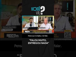 "Falou muito, entregou nada", diz Queiroga #shorts