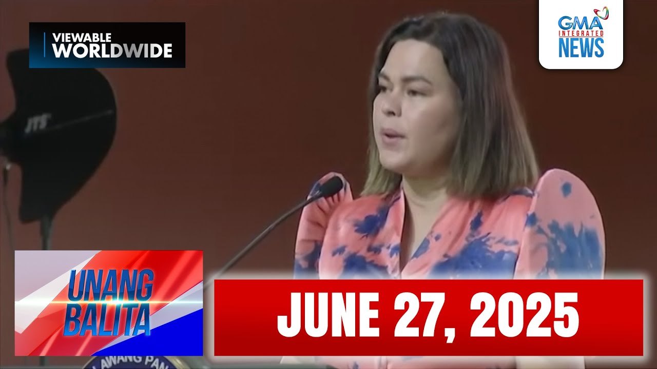 Unang Balita sa Unang Hirit: JUNE 27, 2025 [HD]