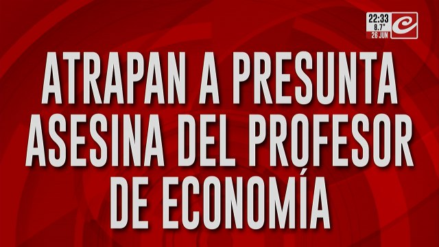 Detienen a joven por crimen de economista en presunto caso de viuda negra